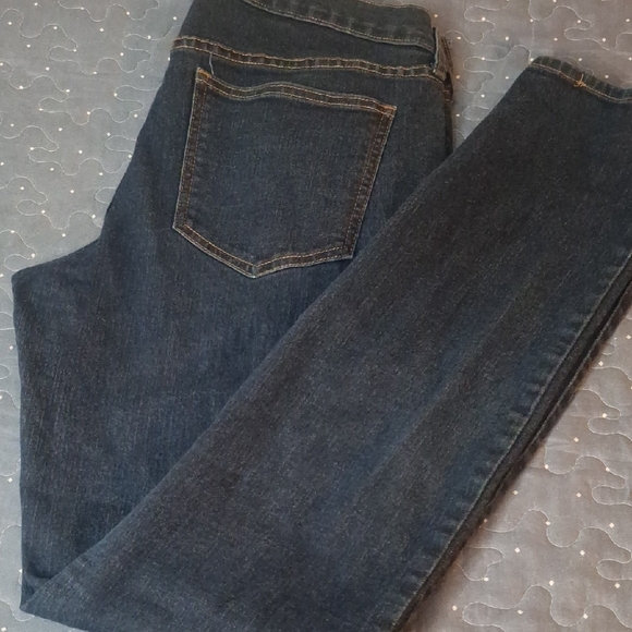 Old Navy The Diva Dark Blue Jeans size 12 LONG - Picture 1 of 7